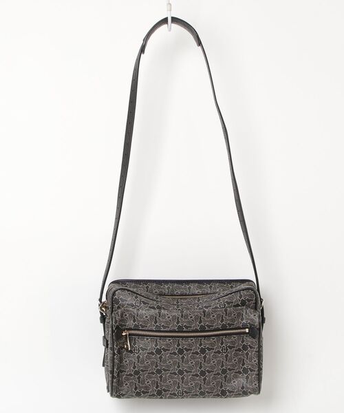 CELINEグレー レザー ショルダーバッグ CELINE（セリーヌ） ショルダーバッグ - グレー レディース : ZOZOTOWN