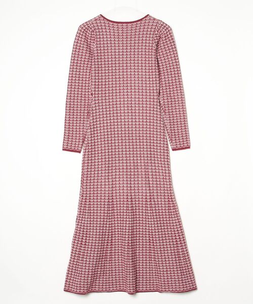 「RESEXXY」 ニットワンピース FREE レッド レディース_画像2