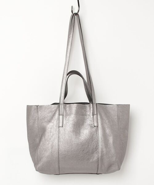 「GIANNI CHIARINI」 2WAYバッグ - シルバー レディース_画像2