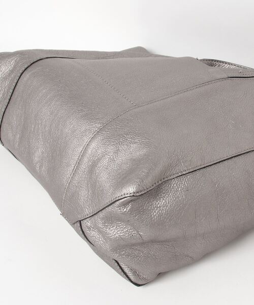 「GIANNI CHIARINI」 2WAYバッグ - シルバー レディース_画像4