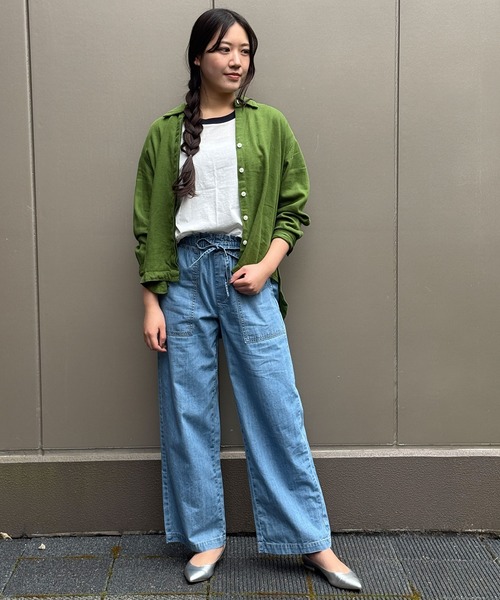 ジーンズ デニム デニムパンツ レディースの画像