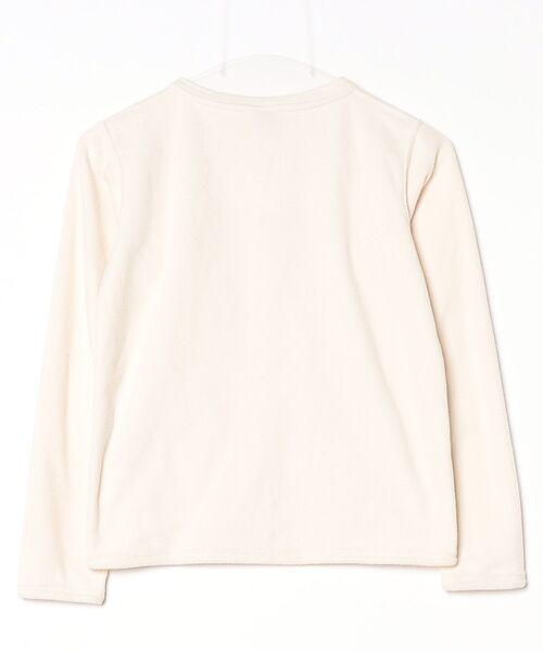 「mont-bell」 ワンポイントカーディガン X-SMALL ベージュ レディース_画像2