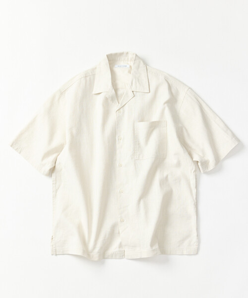 FREAK'S STORE（フリークスストア） シャツ 半袖 LINEN COTTON OPEN