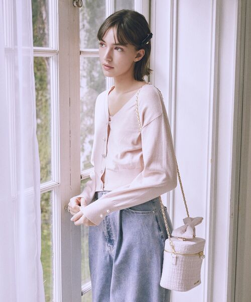 メゾンドフルールショルダーバッグ未使用 Maison de FLEUR（メゾンドフルール） ショルダーバッグ バッグ
