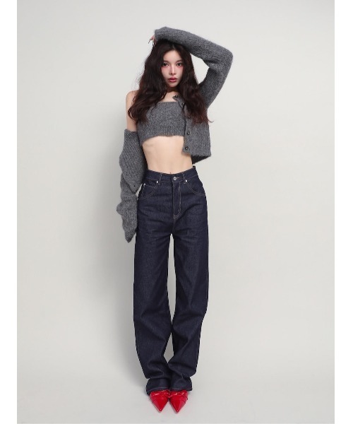「Darich」 デニムパンツ S ブルー レディース_画像5