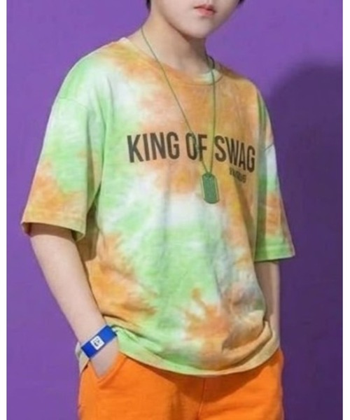 GAO 　アルバム　Wonder Child ツアーTシャツ CHEER（チアー） tシャツ 半袖 Tシャツ タイダイ柄 BIG TEE バック