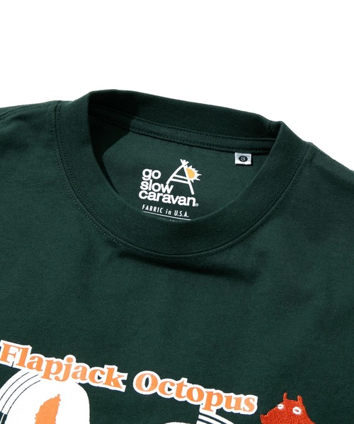 「go slow caravan」 半袖Tシャツ LARGE ブラック メンズ_画像3