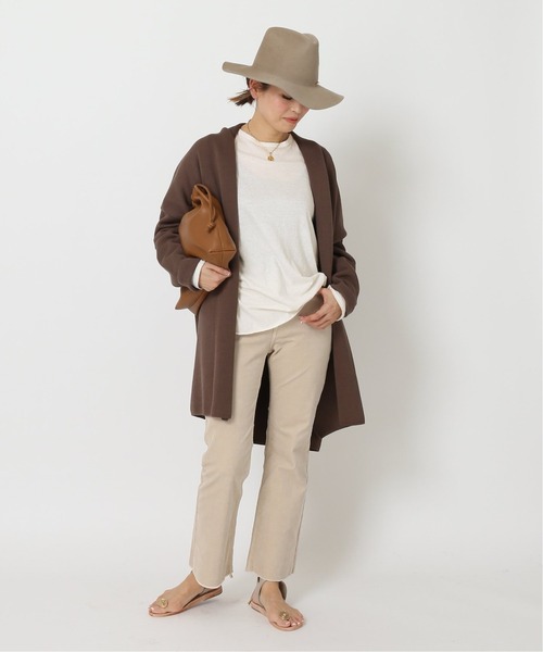 「Deuxieme Classe」 長袖カットソー - ベージュ レディース_画像2
