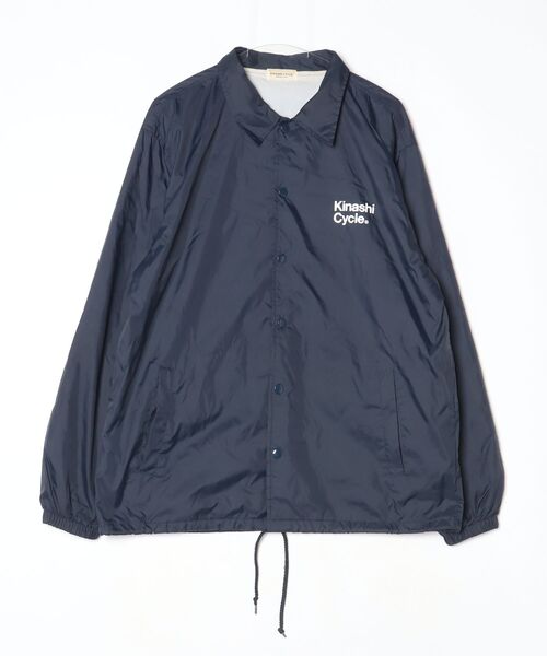 KINASHI CYCLE コーチジャケット X-LARGE ネイビー メンズ : ZOZOTOWN 