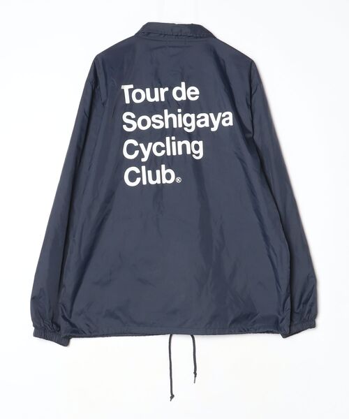 KINASHI CYCLE コーチジャケット X-LARGE ネイビー メンズ : ZOZOTOWN 