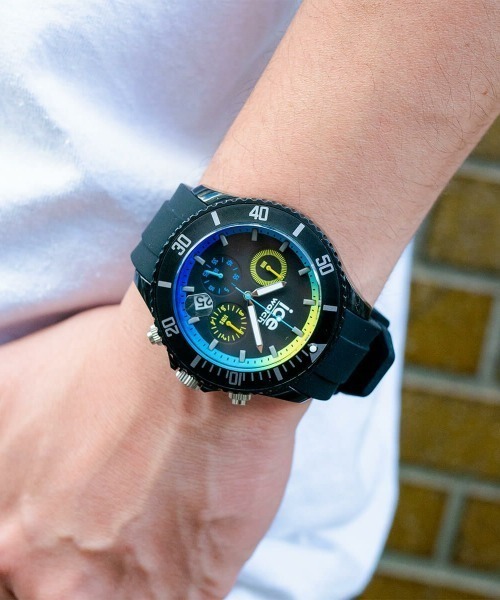 「ICE WATCH」 アナログ腕時計 LARGE ブラウン メンズ_画像8