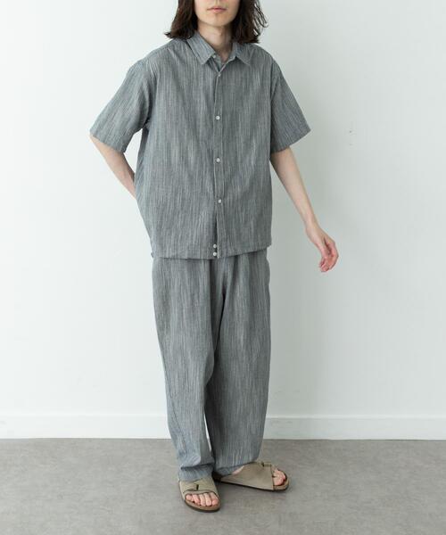 URBAN RESEARCH Sonny Label シャツ 半袖 ミニ千鳥格子コンパクト