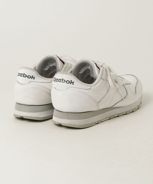 「Reebok」 ローカットスニーカー 27.0cm ホワイト×グレー メンズ_画像2
