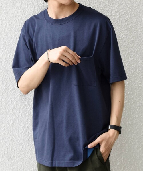 SHIPS any tシャツ any:「接触冷感/吸水速乾/UVカット/遮熱」Raylock