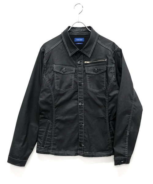 「London Denim」 デニムジャケット MEDIUM ブラック メンズ_画像5