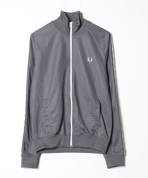 フレッドペリー　トラックジャケット　グレー　m ジャージ FRED PERRY（フレッドペリー） ジャージブルゾン M グレー メンズ