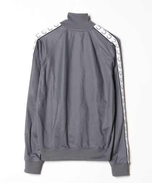 極美品　フレッドペリー ポルトガル製 ジャージ グレー　M FRED PERRY（フレッドペリー） ジャージブルゾン M グレー メンズ