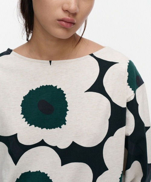 marimekko（マリメッコ） tシャツ Huljua Unikko / shirt レディース