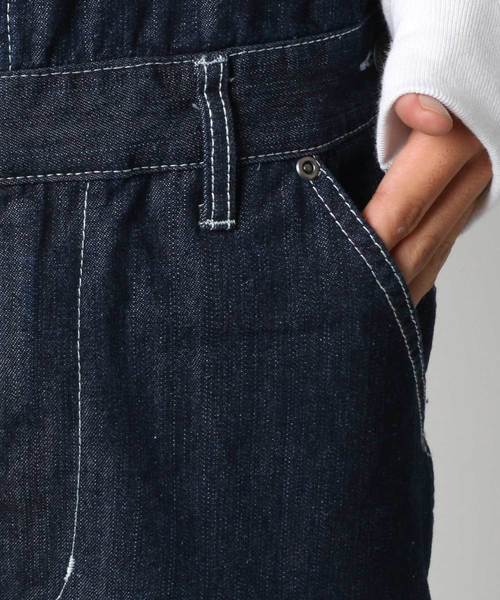 Lazar オーバーオール サロペット Denim Hickory Twill Overall