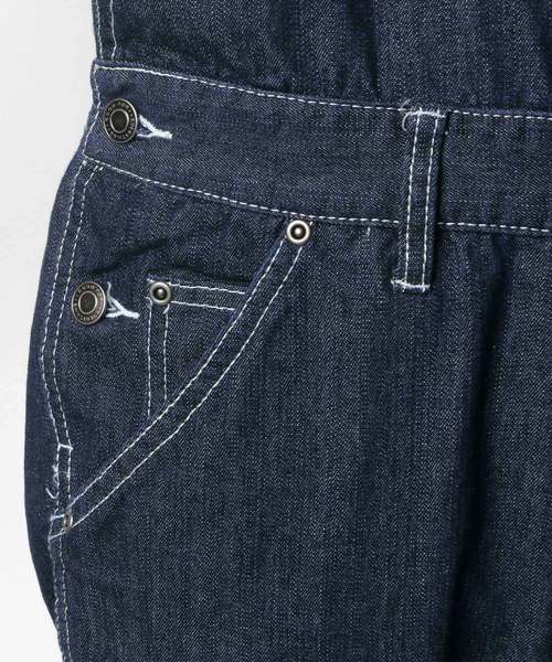 Lazar オーバーオール サロペット Denim Hickory Twill Overall