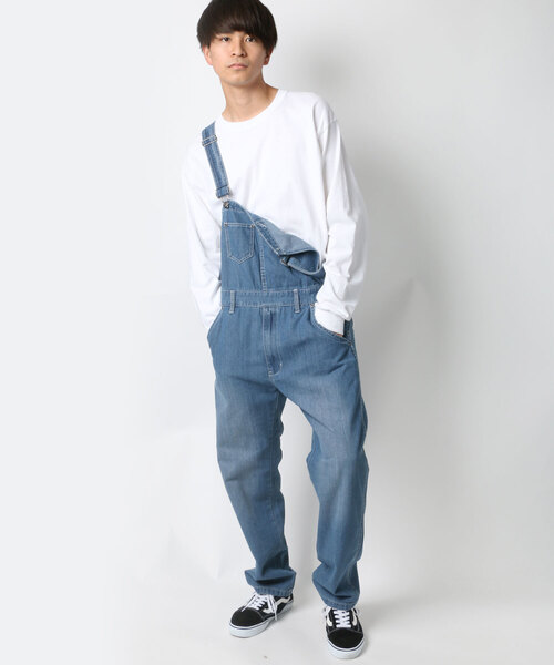Lazar オーバーオール サロペット Denim Hickory Twill Overall