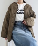 ジャケット ノーカラージャケット オーバーサイ...の詳細画像2