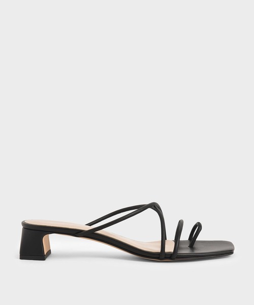 CHARLES ＆ KEITH サンダル ストラッピートゥリング / Strappy
