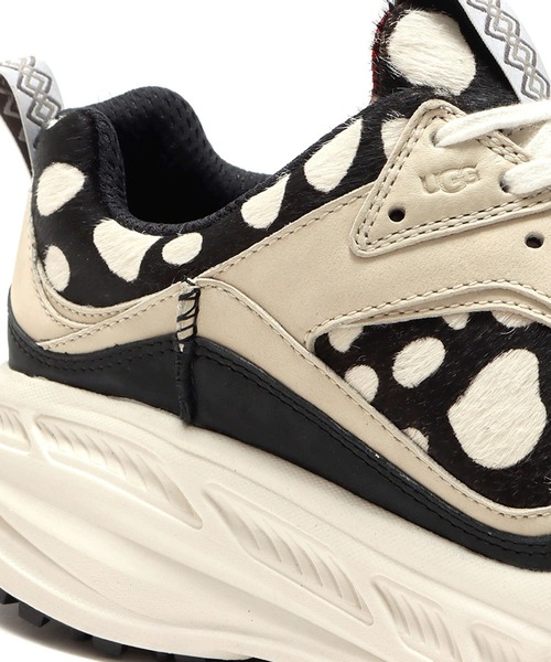 スニーカー UGG CA805 DALMATIAN / アグ ダルメシアン 【SP 【新作入荷!!】 ダルメシアン スニーカー ハラコ 24cm 1度試着のみ ugg スニーカー