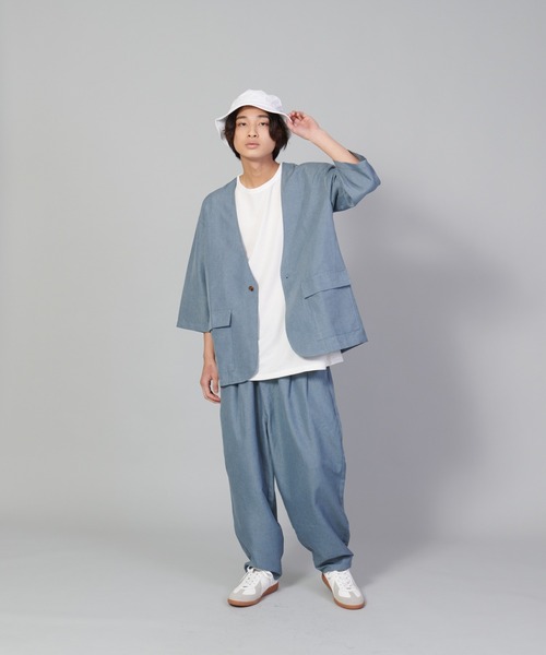 UNIT（NIXON） ジャケット ノーカラージャケット 「UNIIT/ユニット 