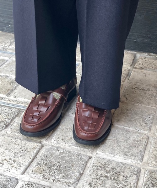 ground green store ローファー YV / NSH312-8H 本革ストラップ