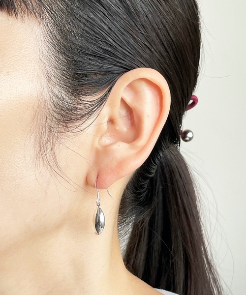 ピアス wiwa:SILVER 925 HOOK MARQUIS PIERCE/シルバー925