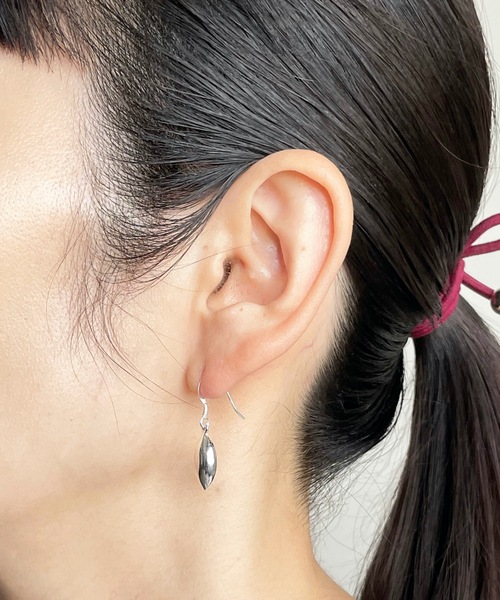 ピアス wiwa:SILVER 925 HOOK MARQUIS PIERCE/シルバー925
