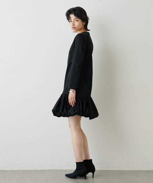Whim Gazette（ウィム ガゼット） ワンピース タフタミニボリューム