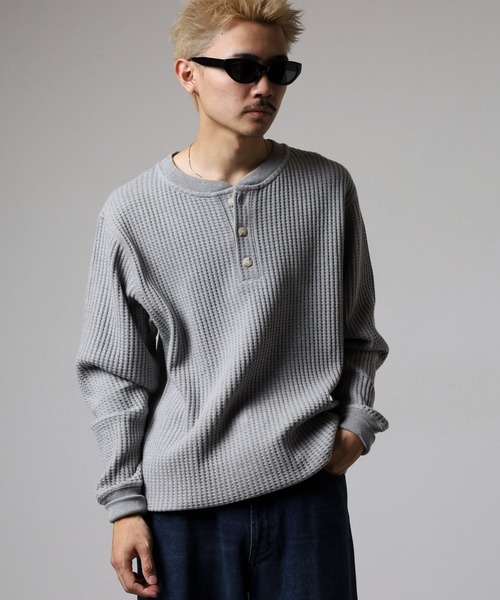 未使用♡chestyサングラスニット JEMORGAN（ジェーイーモーガン） tシャツ ビッグワッフル ヘンリー