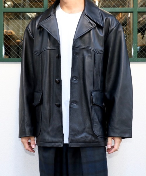 TOWNCRAFT TOWN CRAFT/タウンクラフト LEATHER RANCHER COAT