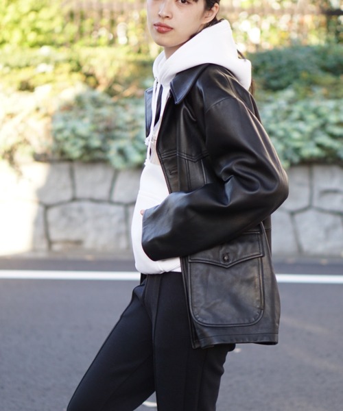 TOWNCRAFT TOWN CRAFT/タウンクラフト LEATHER RANCHER COAT