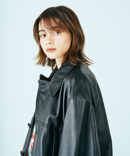 TOWNCRAFT TOWN CRAFT/タウンクラフト LEATHER RANCHER COAT