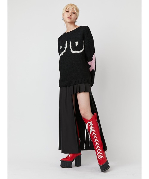 PAMEO POSE ニット セーター Boobs Hand Sweater レディース