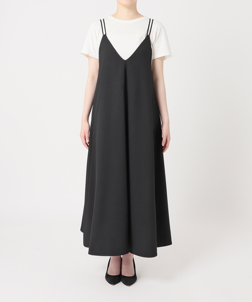 Spick&Span ウールライクツイルキャミワンピース Spick＆Span（スピック アンド スパン） ワンピース 「一部店舗・WEB