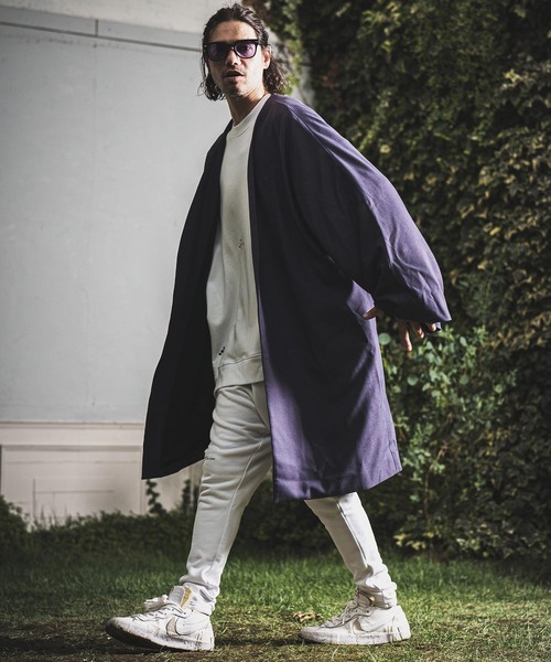 NOISESCAPE コート ジャケット mj9534-Loose silhouette gown type 
