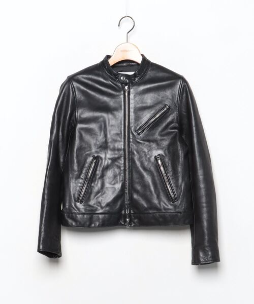 FREAK'S STORE」 レザーブルゾン SMALL ブラック レディース