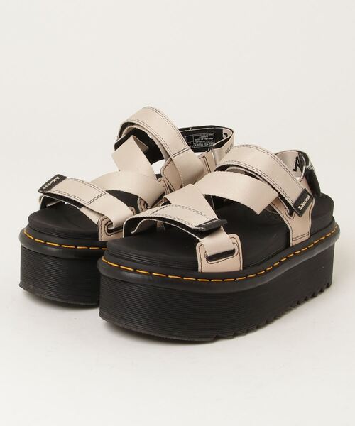 Dr.Martens（ドクターマーチン） フラットサンダル 24.0cm ベージュ