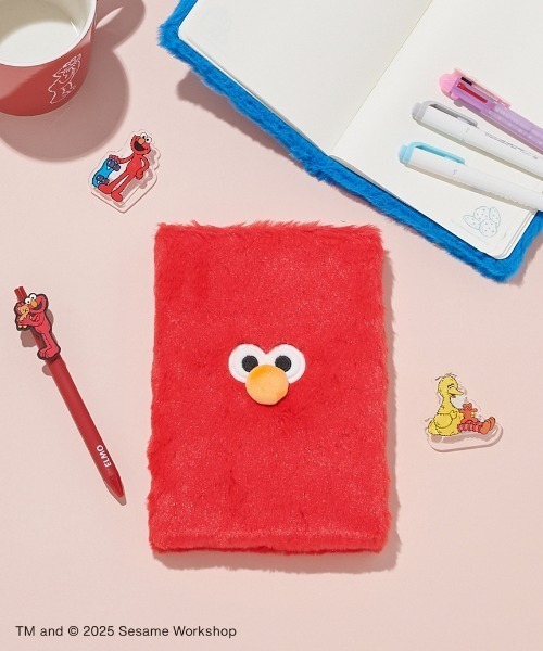 セサミストリートぬいぐるみ　キーホルダー　ノート　ブックカバー　鉛筆　まとめ売り SESAME STREET（セサミストリート） 文房具 ファーノート : ZOZOTOWN