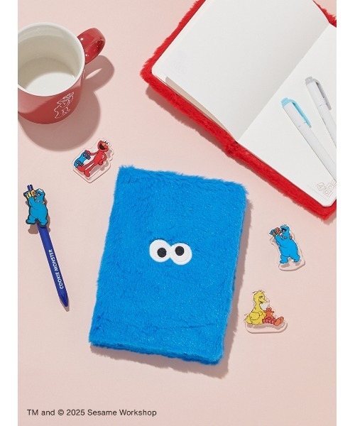 セサミストリートぬいぐるみ　キーホルダー　ノート　ブックカバー　鉛筆　まとめ売り SESAME STREET（セサミストリート） 文房具 ファーノート : ZOZOTOWN
