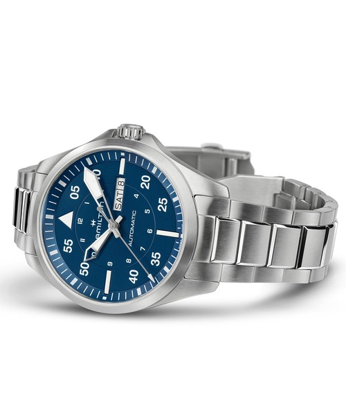 腕時計 HAMILTON 「ハミルトン」 腕時計 Khaki Aviation （カーキ アヴィエーション） Khaki Pilot Day Dateの画像