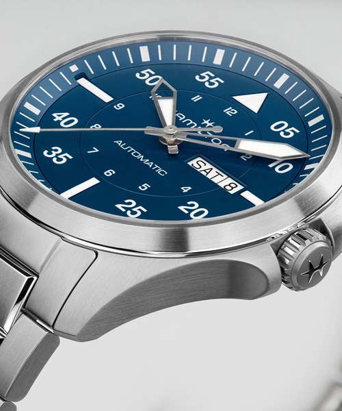 腕時計 HAMILTON 「ハミルトン」 腕時計 Khaki Aviation （カーキ アヴィエーション） Khaki Pilot Day Dateの画像