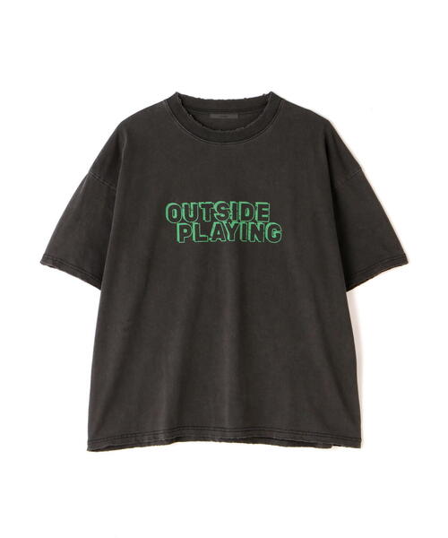 LUSOR tシャツ LUSOR（ルーソル）BIRD PIGMENT SST メンズ