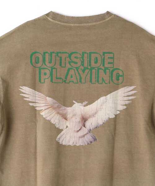 LUSOR（ルーソル）BIRD PIGMENT SST LUSOR tシャツ LUSOR（ルーソル）BIRD PIGMENT SST メンズ