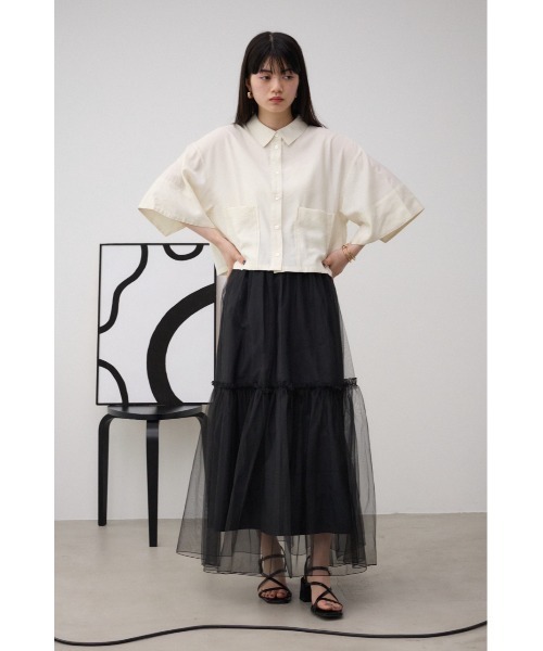 AZUL BY MOUSSY スカート チュールスカート : ZOZOTOWN Yahoo!店