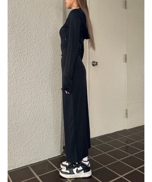 EGOIST（エゴイスト） ワンピース フロントジップリブフーディ